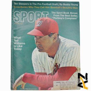 June 1969 SPORT Magazine Ted Williams Washington Senators